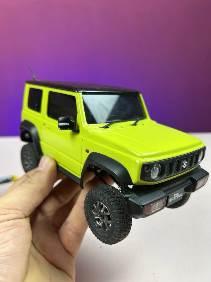Mini Z Kyosho Suzuki Giallo 4x4 Usato Radiocomandato Funzionante - Immagine 1 di 4