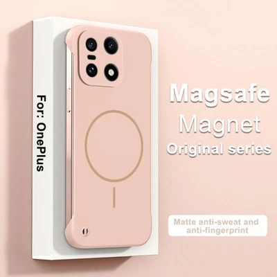 Funda rígida híbrida de carga inalámbrica de lujo para OnePlus 15 para PC delgada sin marco Foto 1 de 4