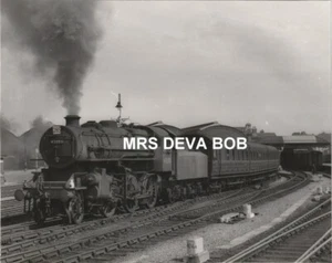 Großes Eisenbahn Foto LMS 4MT 43100 Rumpf Paragon um 1955 Ivatt 2-6-0 Lok - Bild 1 von 1