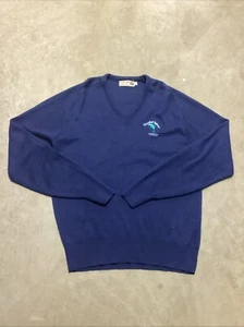 Vintage Logo 7 Inc Cardigan Sweater Sanibel Island Size XL - Picture 1 of 6