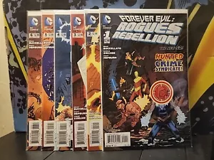 FOREVER EVIL ROGUES REBELLION 1 - 6 tiratura completa - DC Comics - VF/NM SET - Foto 1 di 7