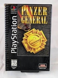Panzer General Long Box Sony PlayStation 1 PS1 Complete in Box CIB - Picture 1 of 5