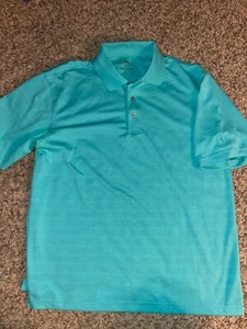 pga tour golf shirt Kelly Green Polo Shirt Size Large - Picture 1 of 2