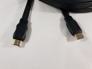 High Speed HDMI®Flachkabel mit Ethernet 5m 19pol. HDMI® Stecker>HDMI® Stecker - Bild 1 von 2