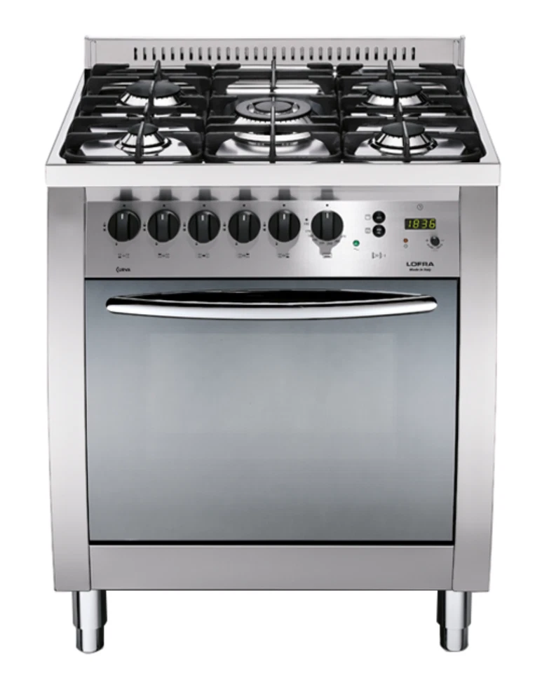 LOFRA CURVA C76GV/C CUCINA ACCIAIO INOX 70X60 CM 5 BRUCIATORI FORNO A GAS - Immagine 1 di 1