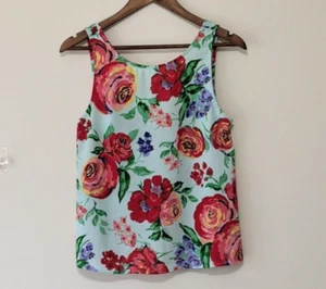  Everly Sleeveless Floral Tank Top, Small - Picture 1 of 7