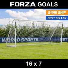 FORZA Match Football Goal | 16ft x 7ft | Junior Matchday | Senior Training | PVC