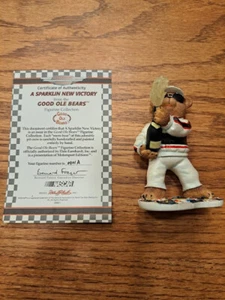 NASCAR Dale Earnhardt Good Ole Bears A SPARKLIN NEW VICTORY w Certificate - Picture 1 of 8