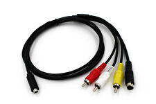 New AV A/V TV Audio Video Cable Lead For Sony Handycam DCR-SX44/v/e/l SX44/e/r