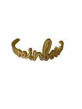Rainbow High Doll Sheryl Meyer Series 3 Gold Logo Crown Tiara Accessories