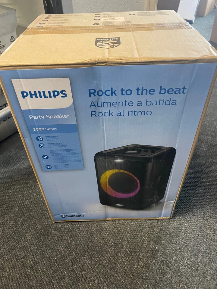 Altavoz de fiesta PHILIPS X3206 Bluetooth con graves profundos, batería de hasta 14 horas Foto 1 de 1