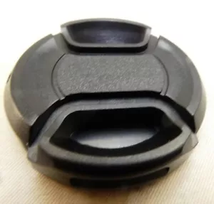 40.5mm Black Front Cap  snap on type - Picture 1 of 4