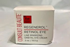 Consult Beaute Regenerol Retinol Eye Line Minimizing Orbital Eye Cream 0.5oz NIB - Picture 1 of 2