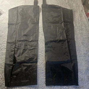 Rain Protection Waterproof Cycling Hiking Motorcycle Chaps One Size Unisex - Picture 1 of 10