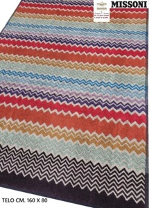 MISSONI sponge cloth cm. 160 x 80 sea bath pool etc. 100% cotton - Picture 1 of 13