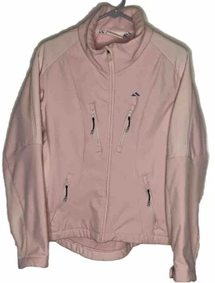 Chaqueta para mujer Denali talla XL forrada de lana cremallera completa 4 bolsillos delanteros con cremallera rosa Foto 1 de 4
