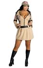 LICENSED SEXY GHOSTBUSTER PLUS SIZE WOMENS ADULT FANCY DRESS HALLOWEEN COSTUME