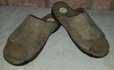 Zapatos sin cordones Earth Shoe Sandalia 8 marrón gamuza, Gelron 2000 para mujer Foto 1 de 4