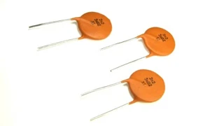 2.2nF 2200pF  3kV ±20 % Ceramic Disc Capacitor  K15-5-N20 -- NOS (10 pieces) - Picture 1 of 2