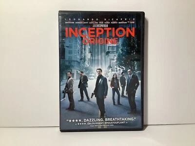 Inception (Origine) (DVD, 2010, Widescreen) - Leonardo DiCaprio - Very Good - Image 1 of 3