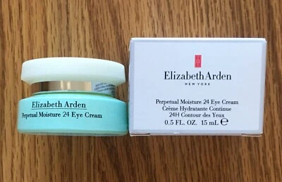 Crema de ojos Elizabeth Arden Perpetual Moisture 24 - BLANCA - 0,5 oz/15 ml NUEVA EN CAJA Nota Foto 1 de 4