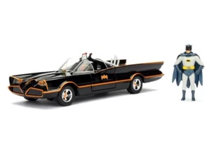 Batimóvil clásico Jadatoys 253215001 Batman 1966 1:24 con figura de Batman... - Imagen 1 de 18