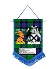 Scottish Clan Haldane Car / Wall Pennant With Colour Border Great Souvenir