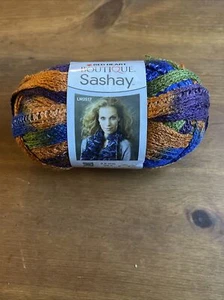 RED HEART SASHAY DISCO AZUL ÓXIDO VERDE TEJIDO GANCHILLO DISEÑO HILO ARTESANAL 30yd - Imagen 1 de 4