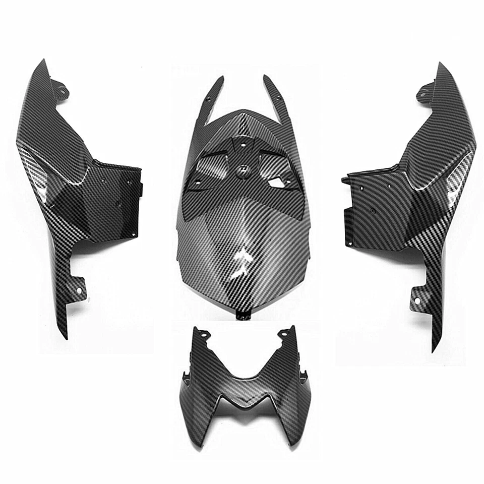 For BMW S1000RR 2015-2017 Rear Seat Tail Side Fairing Cover Set Kit Carbon Fiber - Imagem 1 de 4