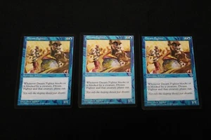 Dream Fighter x3 Mirage Set casi nuevo nunca jugado Magic The Gathering - Imagen 1 de 3