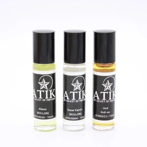 Roll on Perfume 10ml Oil Fragrances for Women, Men Alcohol-free Scents by Atik - Picture 1 of 5