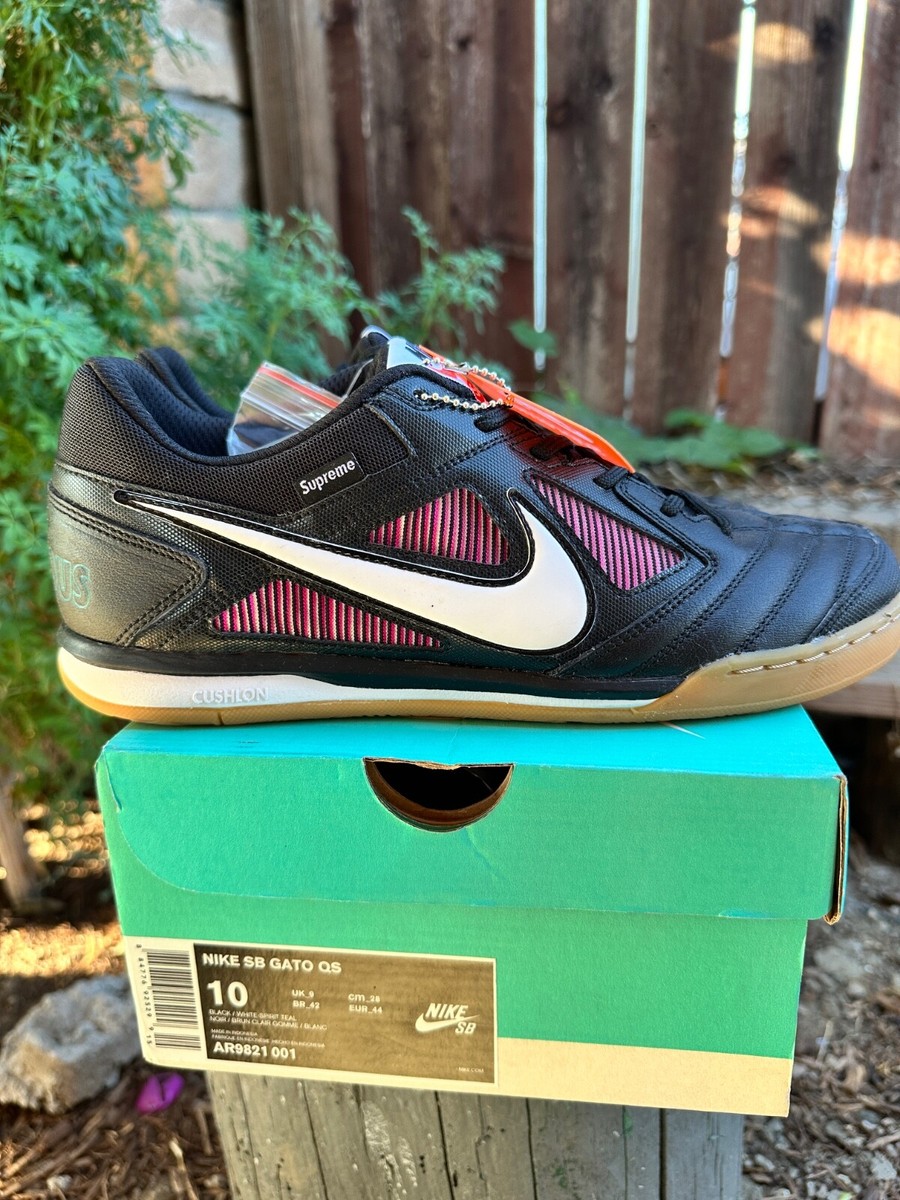 Nike Supreme x Gato SB Black for Sale | Authenticity Nike Supreme x Gato SB Black for Sale | Authenticity