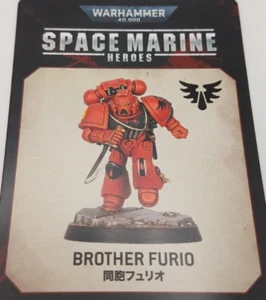 Warhammer 40K Space Marine Heroes Blood Angels Collection 2 - Brother Furio - Picture 1 of 2