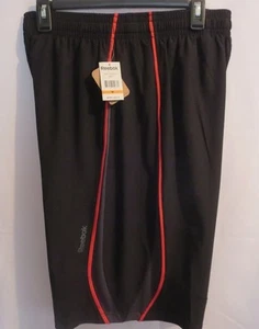 Pantalones Cortos de Rendimiento Para Hombre REEBOK Sport MD Medianos NEGROS Calce Clásico - Imagen 1 de 6