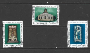 HAITI -1965 200th Anniv. of Cathedral of Our Lady of the Assumption - USED SET. - Picture 1 of 1