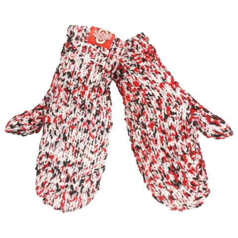 Ohio State Buckeyes Mittens Chunky Knit Gloves Winter New Women's Team Colors Cover