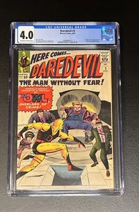 Daredevil #3 CGC 4.0 VG 1964 1st app The Owl - Picture 1 of 2
