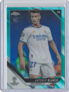 Antonio Blanco #154 2022 Topps Chrome Champions League Aqua /199 Rookie - Picture 1 of 2