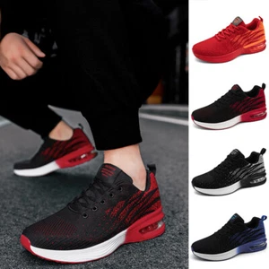 Scarpe da ginnastica uomo scarpe da corsa camminata tennis palestra casual scarpe leggere - Foto 1 di 18