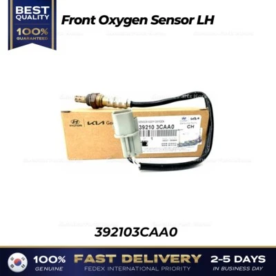 ⭐Genuino⭐ Sensor de oxígeno delantero LH 392103CAA0 para Hyundai Santa Fe Kia Sedona Foto 1 de 3