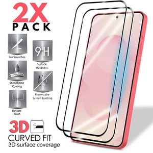 Clear Gorilla Tempered Glass Screen Protector For Samsung Galaxy S25+ S24 Ultra - Picture 1 of 6