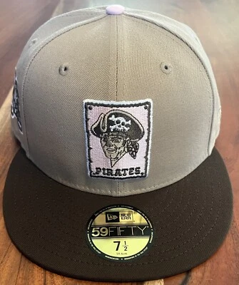 Exclusive Strawberry Milk Pack Pittsburgh Pirates New Era Fitted Hat, 7 1/2, NWT - Image 1 of 4