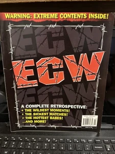 ECW Magzine A complete Retrospective (August 2005) WWE No Poster - Picture 1 of 2