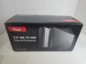 Rosewill RX35-AT USB 3.5"  3.5 IDE TO USB External Closure Open Box BLK - Picture 1 of 2