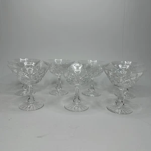 6 Waterford Kinsale Kristall Champagner große Sherbet Gläser 5 3/4" - TOP - Bild 1 von 12