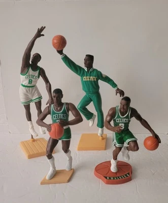 LOTE INICIAL ALINEACIÓN Boston CELTICS AÑOS 90 Lewis, Wilkins, Walker SLU Baloncesto Foto 1 de 4