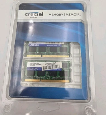 Crucial 2-2GB PC3-10600 Ram Sticks - Image 1 of 2