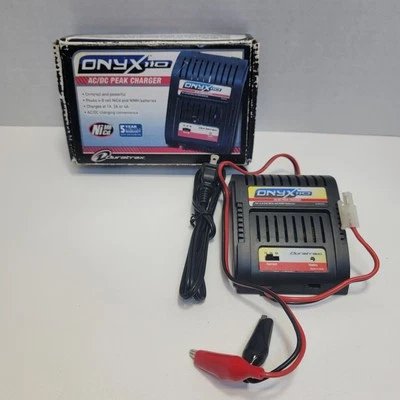Duratrax Onyx 110 AC/DC Fast Peak Charger NiMH/Nicad DTXP4191  W/ Manual  - Image 1 of 4