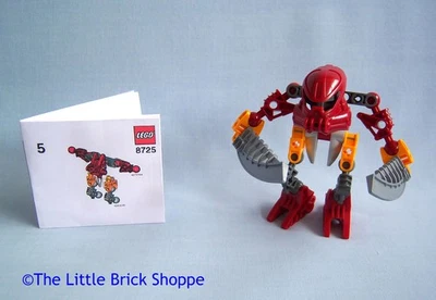 LEGO Bionicle Matoran 8725 BALTA - Complete figure with printed instructions - Image 1 of 3