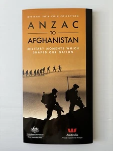 2016 Coin Collection ANZAC to AFGHANISTAN Complete 14 Coin Set in RAM Folder - Picture 1 of 13